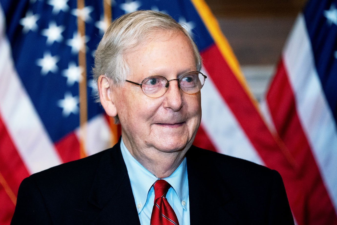 Líder republicano no Senado dos Estados Unidos, Mitch McConnell