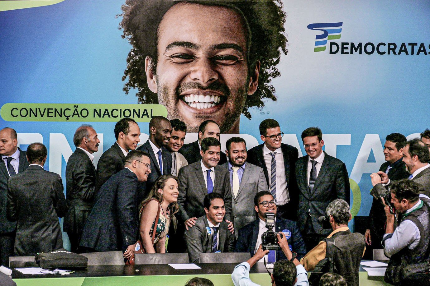 Prefeito de Salvador, ACM Neto discursa na Convenção Nacional do Democratas. Brasília, 08/03/2018 - Foto Orlando Brito DEM - eleição - eleições - eleições municipais