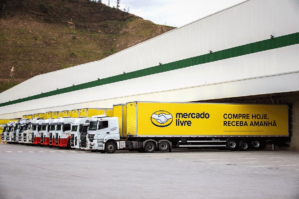 Mercado Livre: divisão de entregas conta com caminhões, centros de distribuição e outros ativos