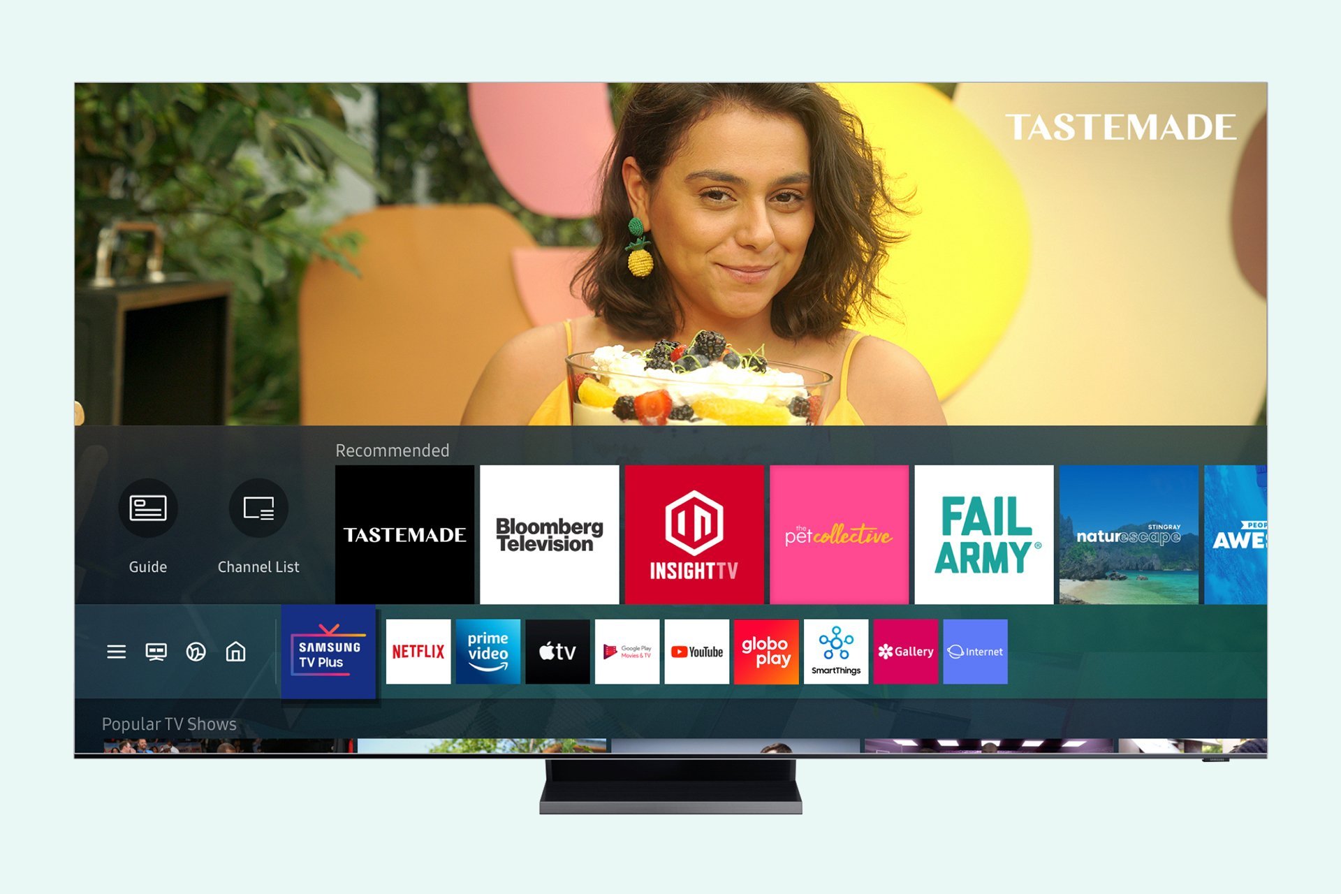 Samsung Launches Streaming For Tvs With 20 Free Channels Exam Technology Prime Time Zone samsung launches streaming for tvs with