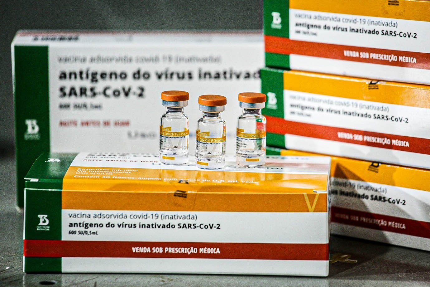 Vacinação contra a Covid-19 começa nesta terça-feira Vacina Coronavírus. Fotos: Breno Esaki / Agência Saúde