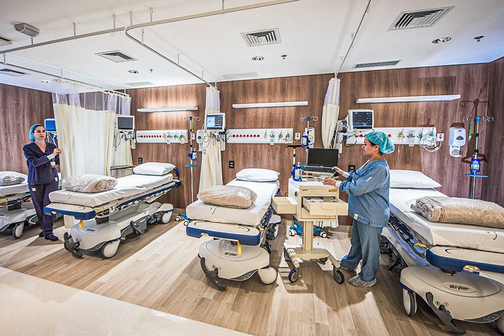 Hospital Vila Nova Star; RPA no Centro Cirúgico; Rede D'Or Foto: Germano Lüders 16/08/2019