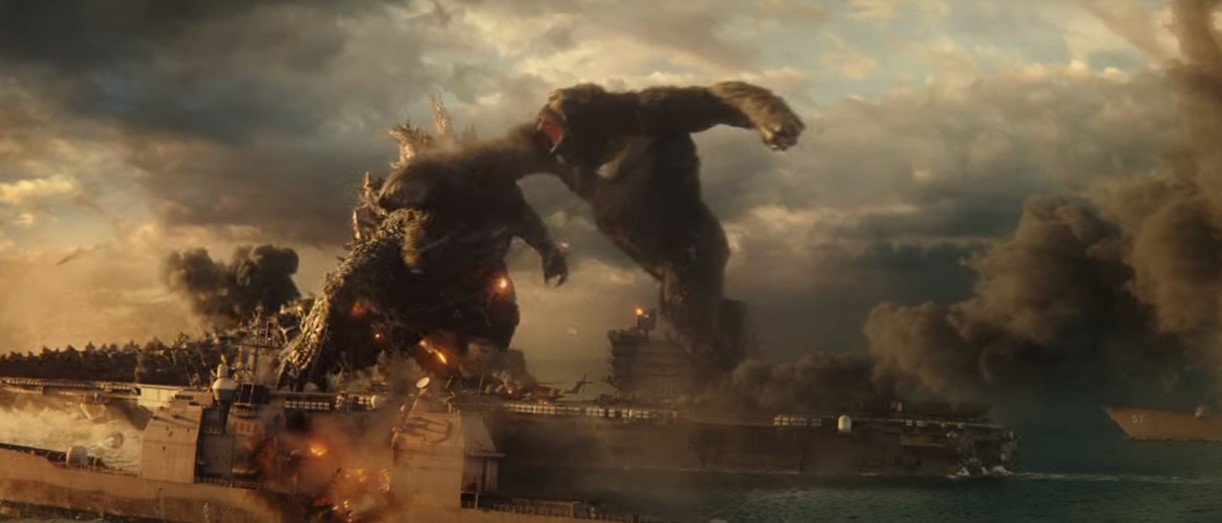 Godzilla Vs. Kong Wins Trailer With Battle Between ...
