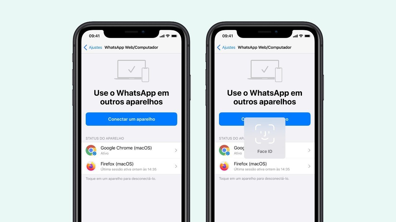 WhatsApp - autenticação biométrica 2