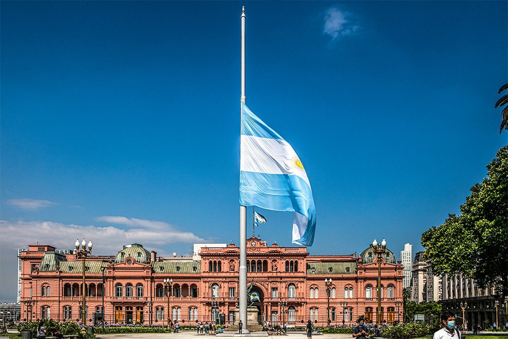 Casa Rosada, sede do governo da Argentina: calote na dívida volta a assombrar o país