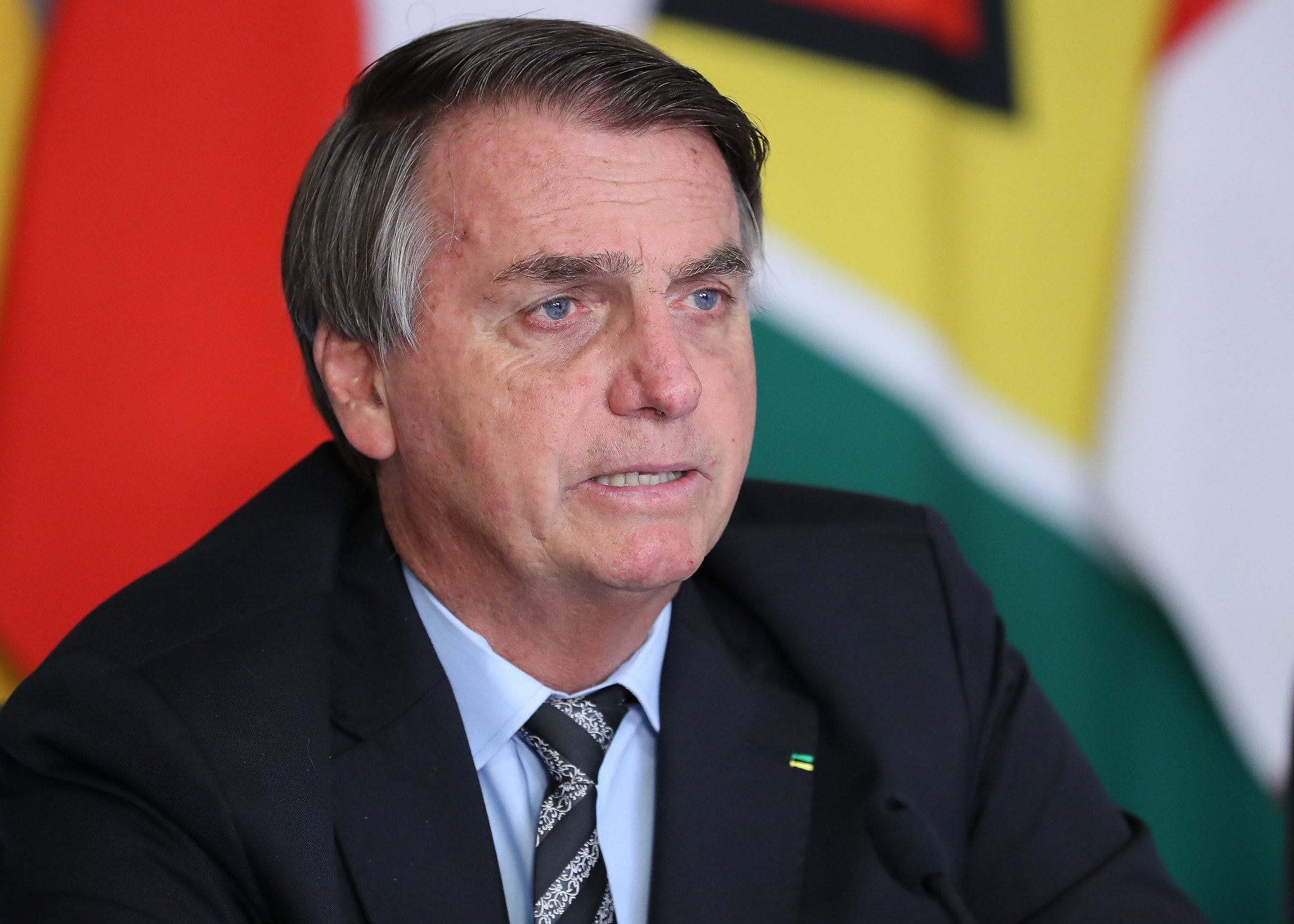 Bolsonaro durante VI Reunião Extraordinária de Presidentes do PROSUL