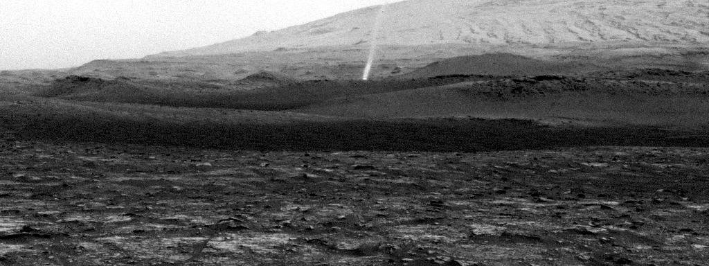 Curiosity grava redemoinho de poeira em 2020