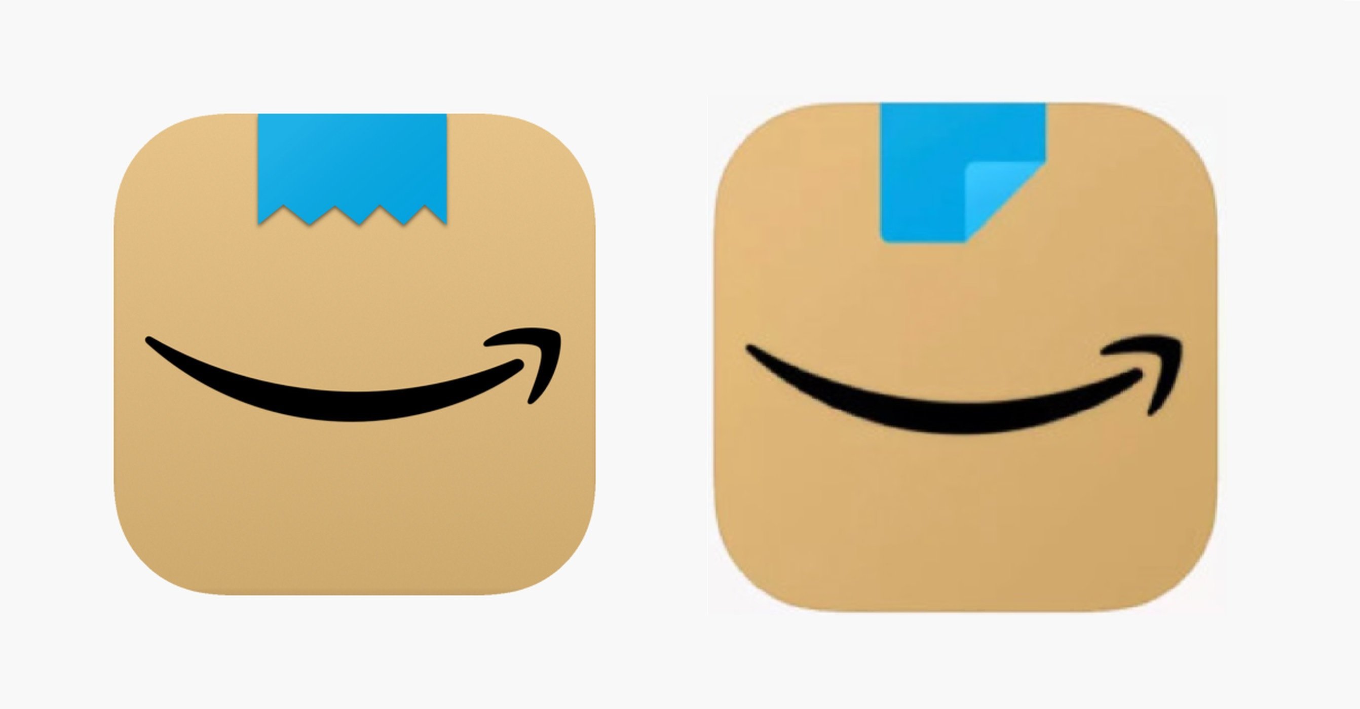 Amazon Exchanges App Icon After Hitler Mustache Comparisons Technology Prime Time Zone