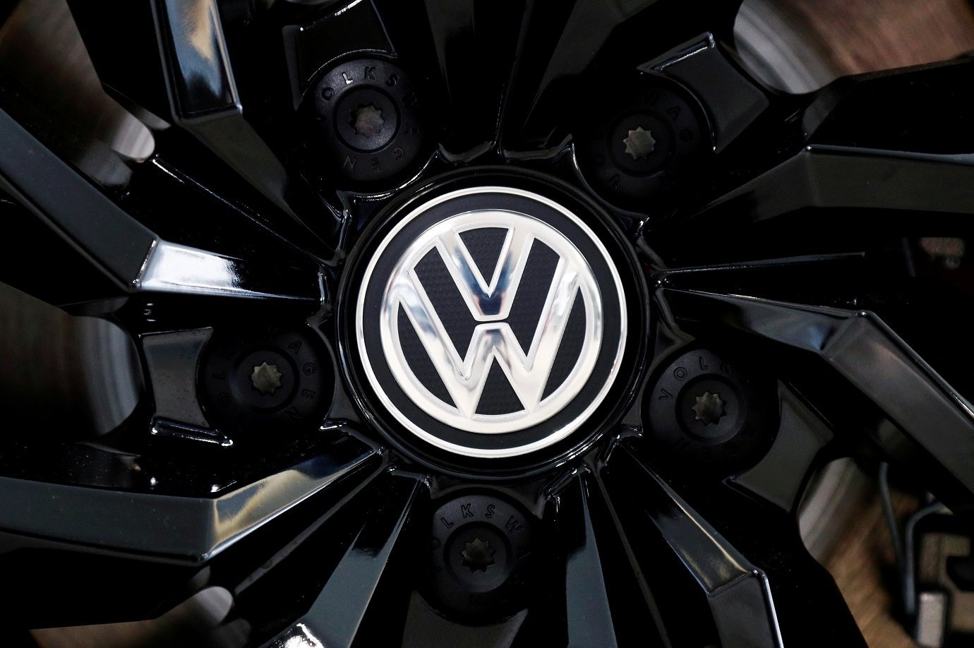 Logotipo da Volkswagen.