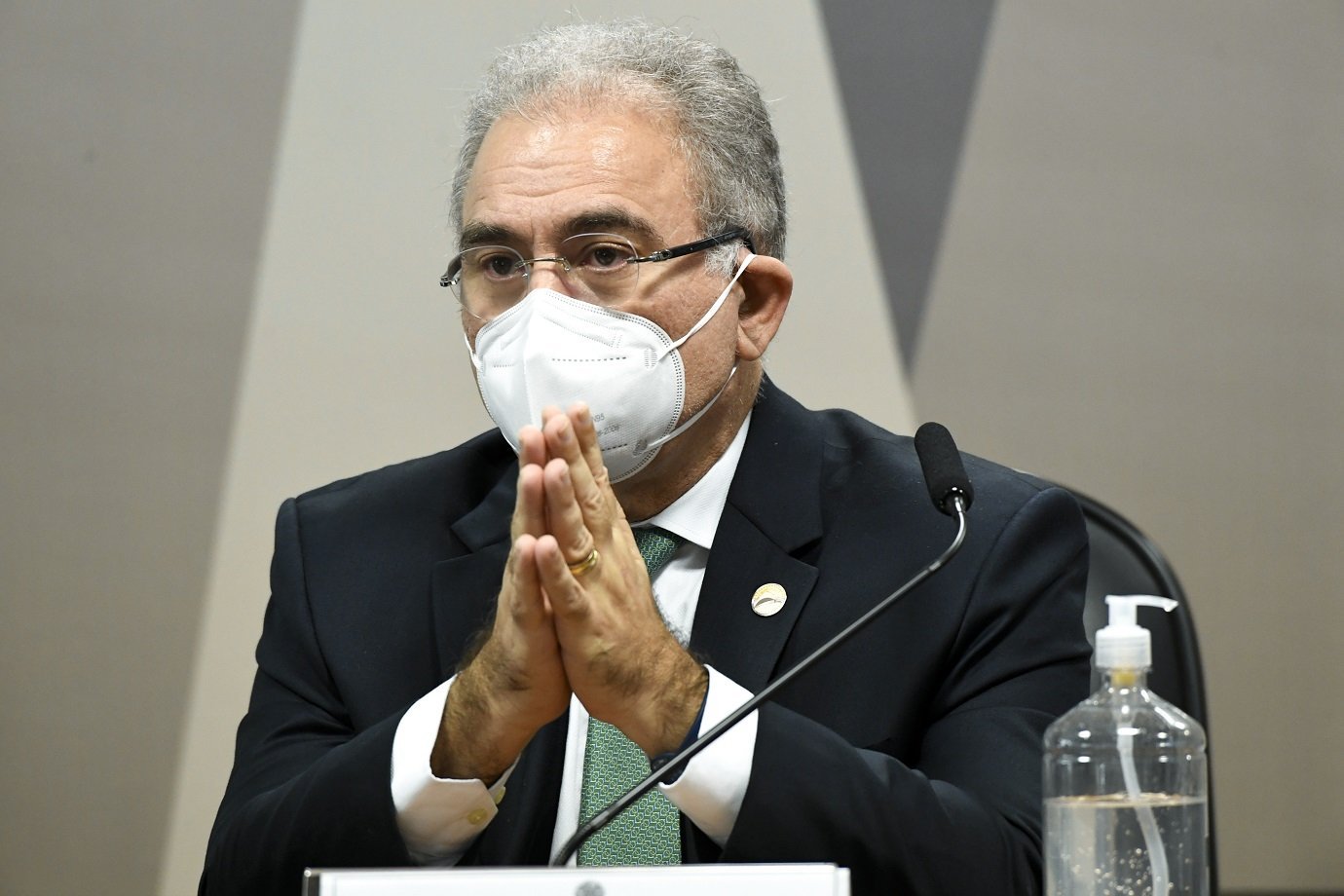 Ministro de Estado da Saúde, Marcelo Queiroga, na CPI da Covid-19