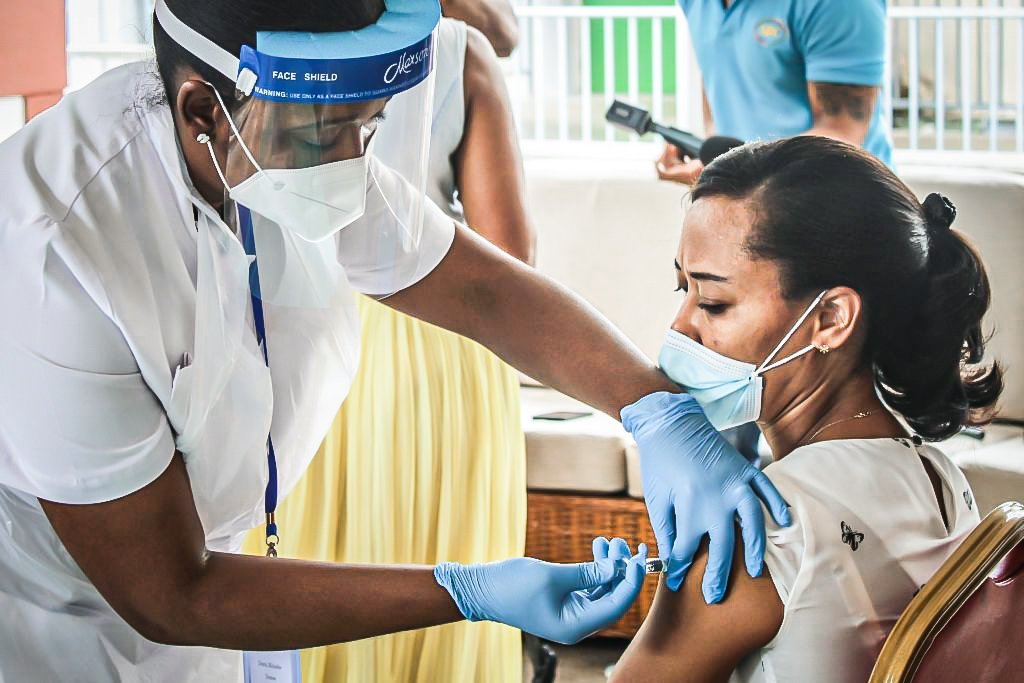 Vacinação contra covid em Seychelles