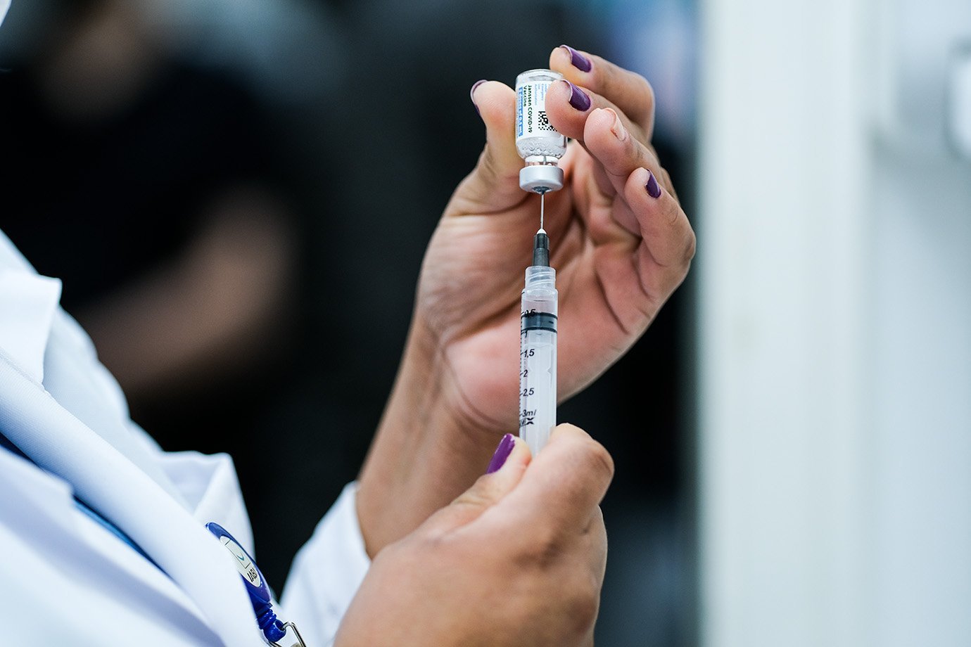 Vacina Janssen; vacinação contra o Covid-19 em São Paulo Capital SP- 29/06/2021; foto: Eduardo Frazão
