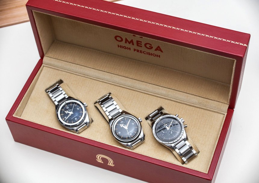 Trilogia vintage da Omega