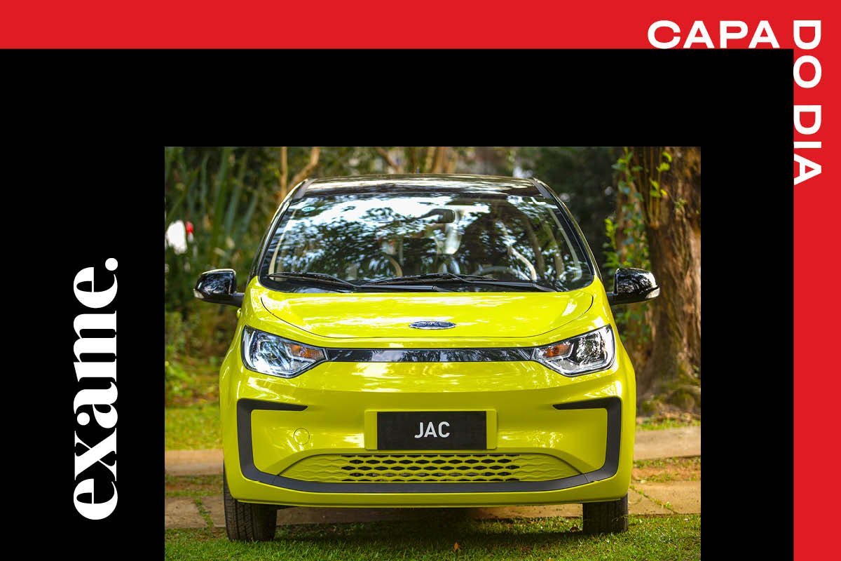 JAC E-JS1 carro elétrico mais barato do Brasil