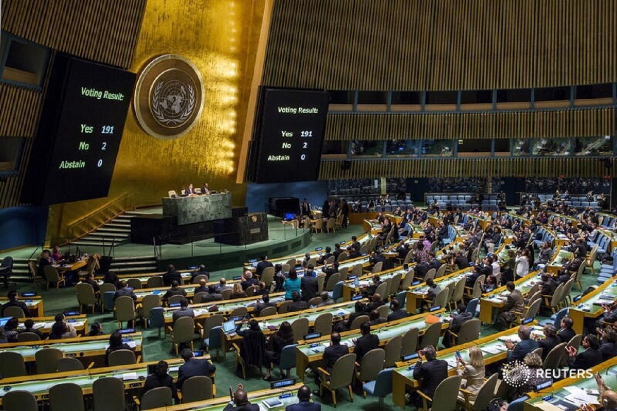 Assembleia Geral das Nações Unidas.
