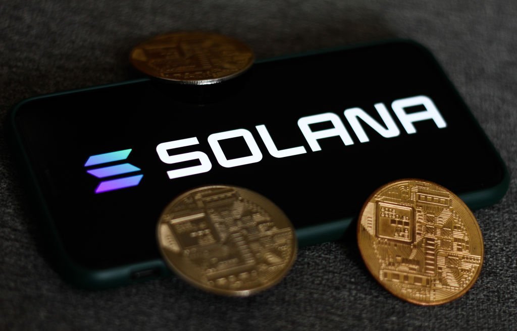 Solana blockchain criptomoeda