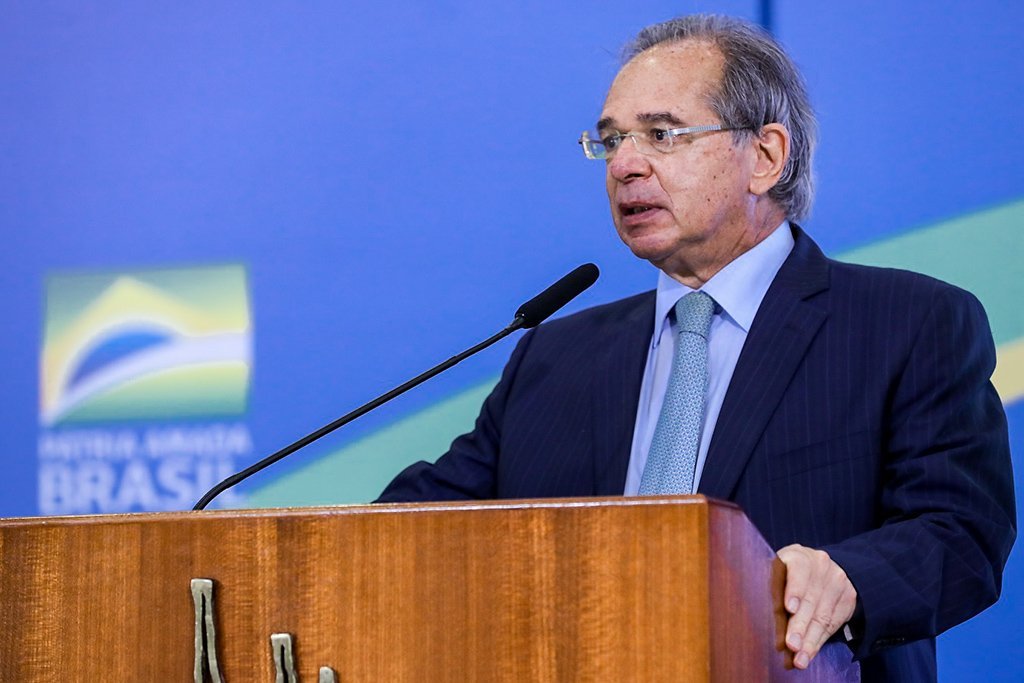 Ministro de Estado da Economia, Paulo Guedes.
