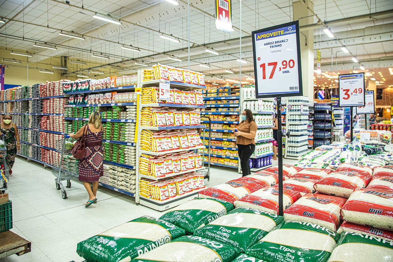 Grupo Mateus - supermercado da rede em São Luis do Maranhão Consumo; inflação; consumidor; supermercado; preços; hortifruti; frutas