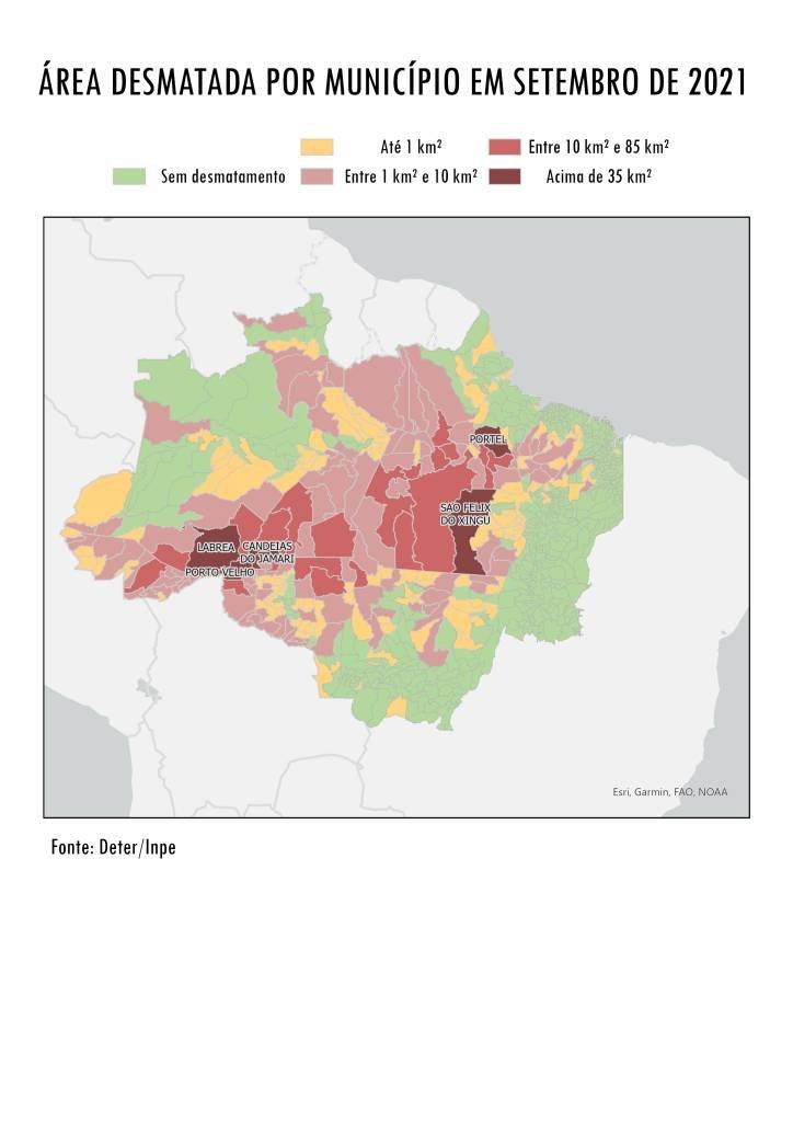 mapa desmatamento 