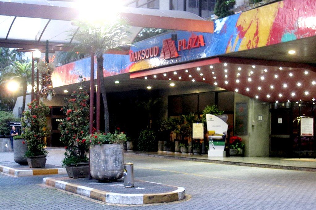 Entrada do Hotel Maksoud Plaza