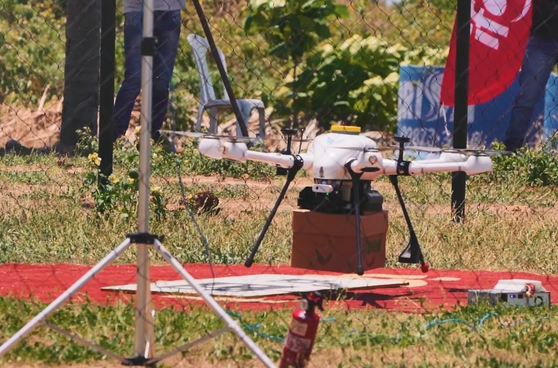 Drone do iFood para a entrega de refeições e lanches em Aracaju