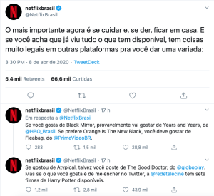 Print da Netflix Marketing