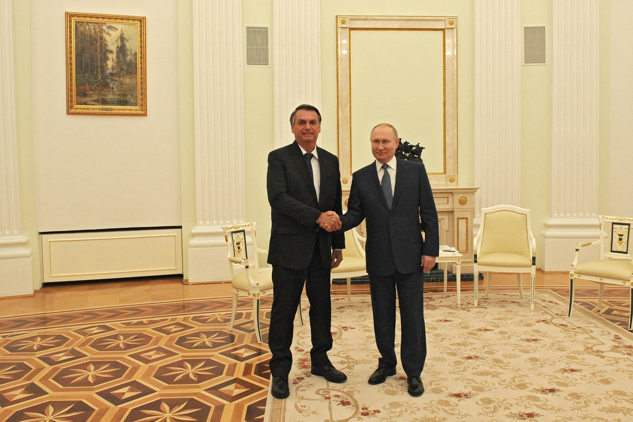 Bolsonaro se reúne com Putin em Moscou na Rússia