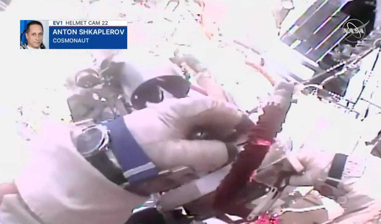 Astronauta compartilha vídeo da aurora austral feito do espaço